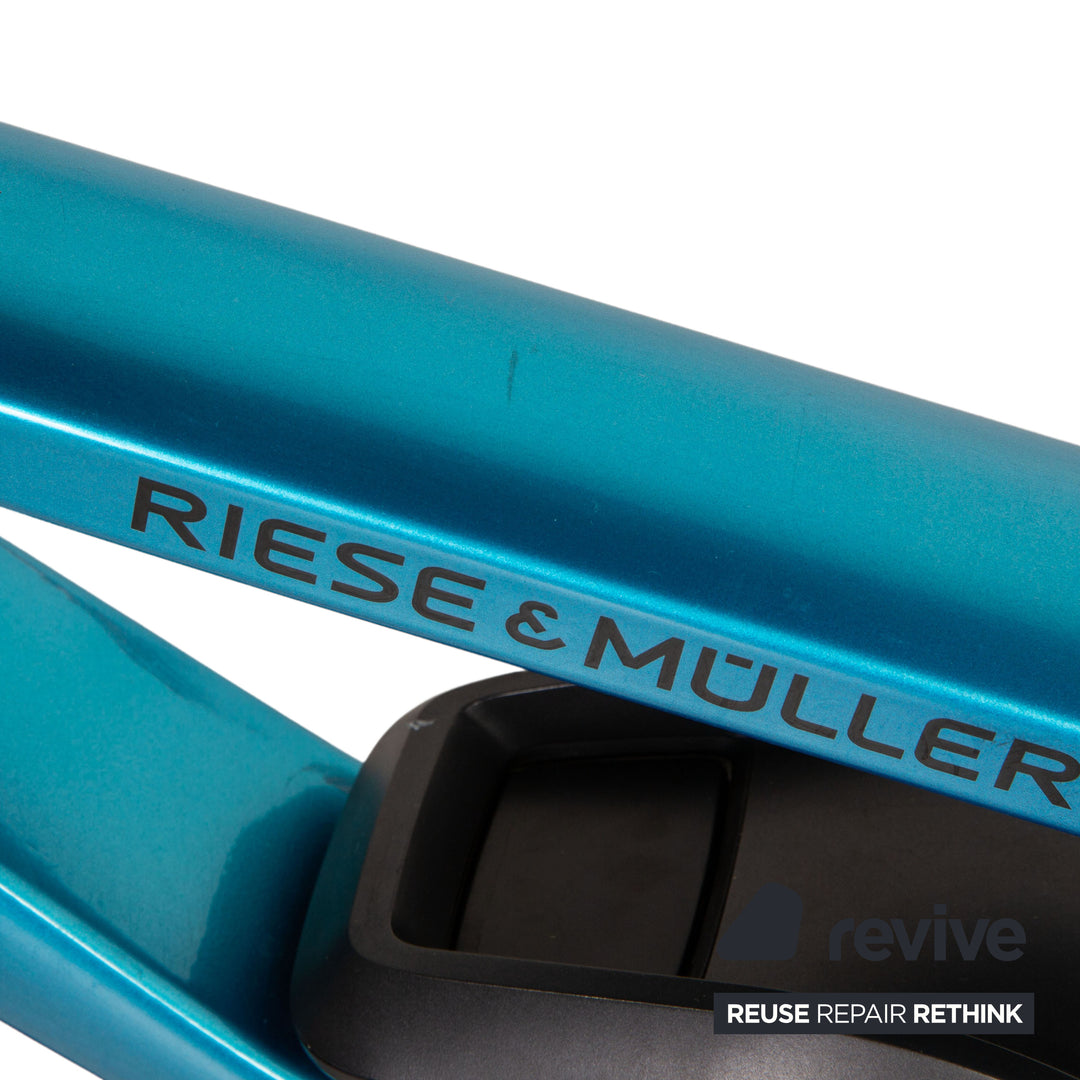 Riese &amp; Müller TINKER NUVINCI 2017 aluminum e-city bike azure blue RH 40cm bicycle