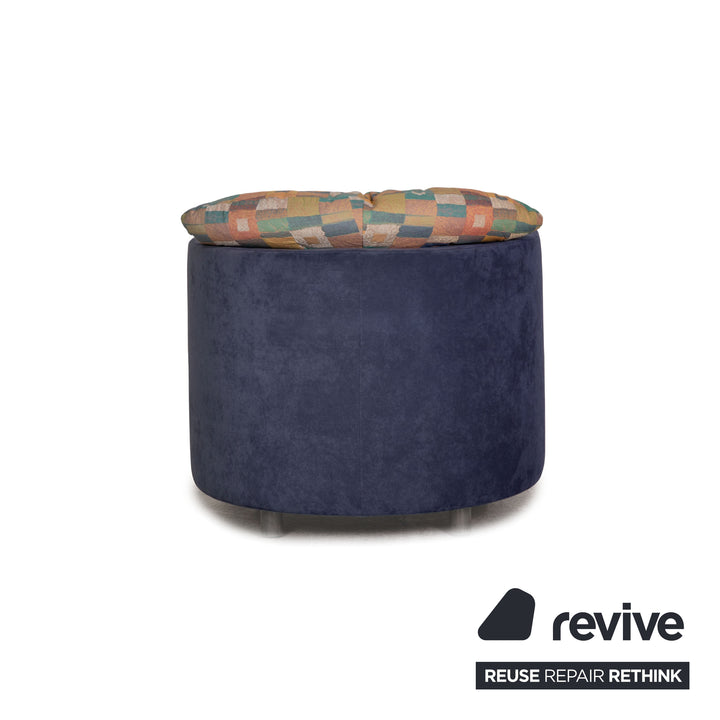 Rolf Benz 4500 Alcantara Sessel Blau