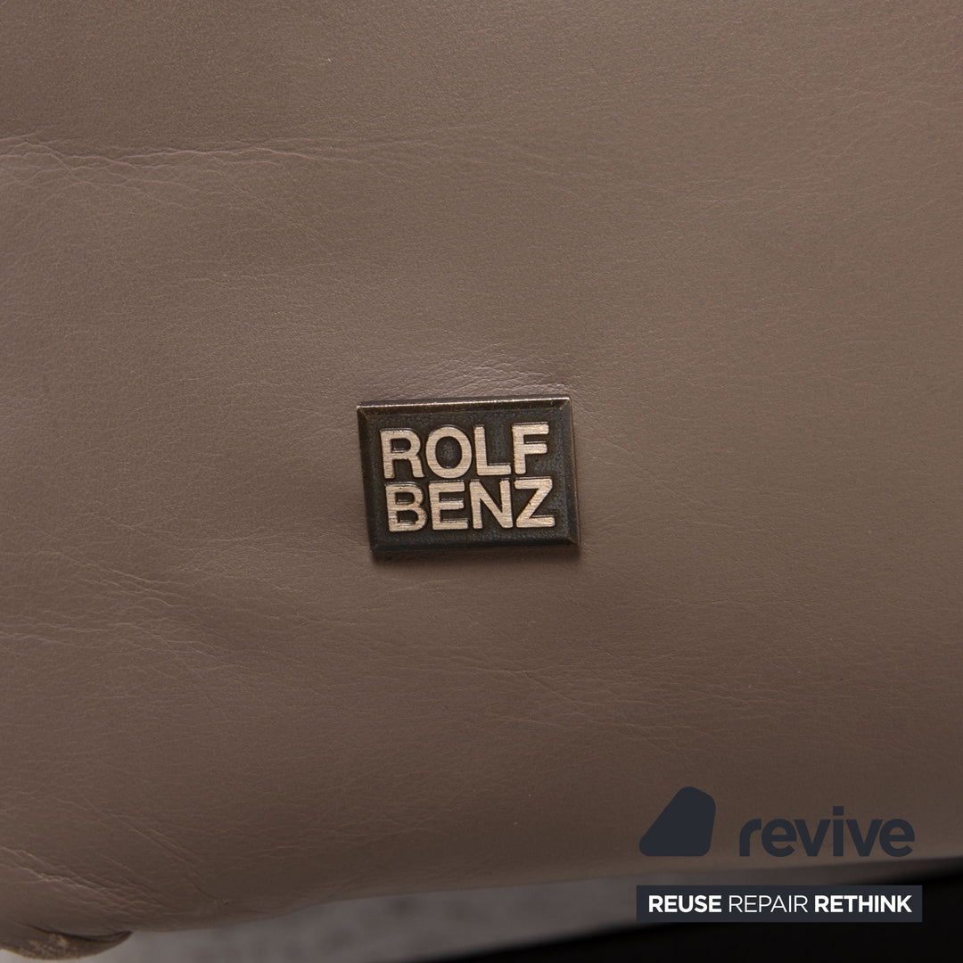 Rolf Benz 50 Leder Sofa Braun Ecksofa Couch