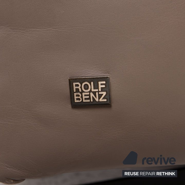 Rolf Benz 50 Leder Sofa Braun Ecksofa Couch