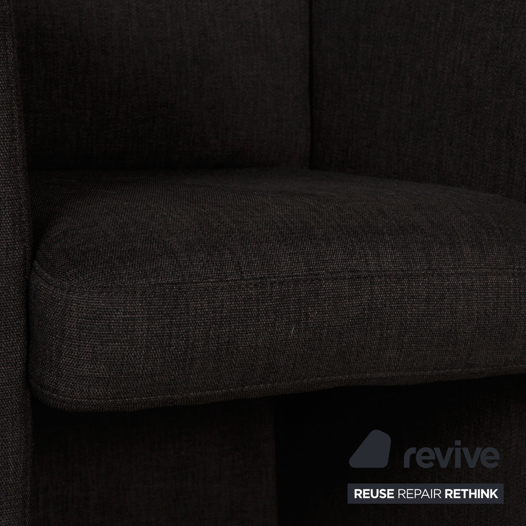 Rolf Benz 7100 fabric armchair anthracite