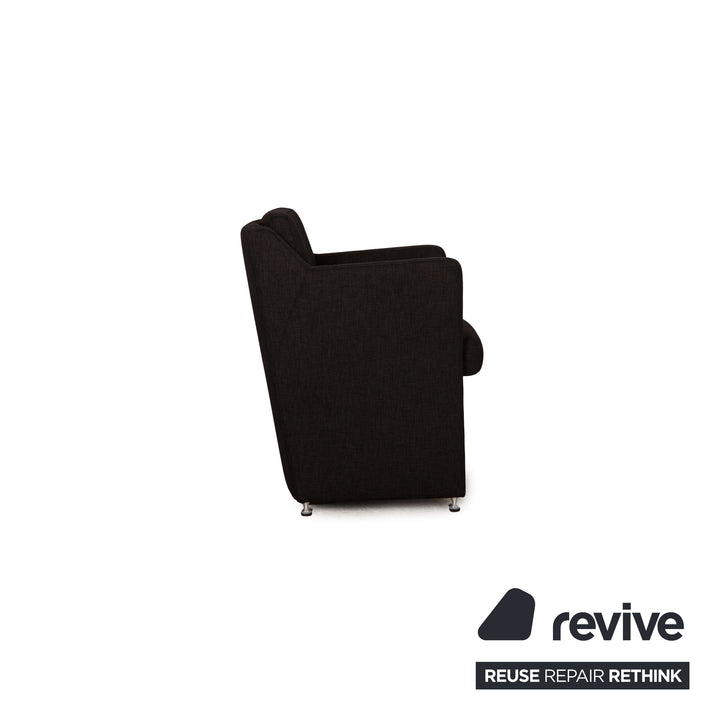 Rolf Benz 7100 fabric armchair anthracite