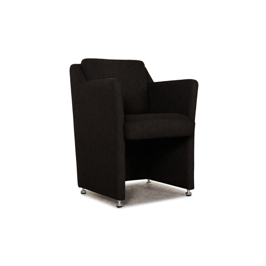 Rolf Benz 7100 fabric armchair anthracite