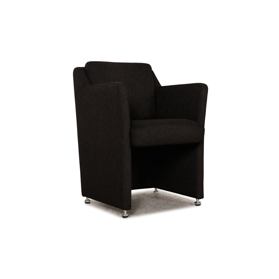 Rolf Benz 7100 fabric armchair anthracite