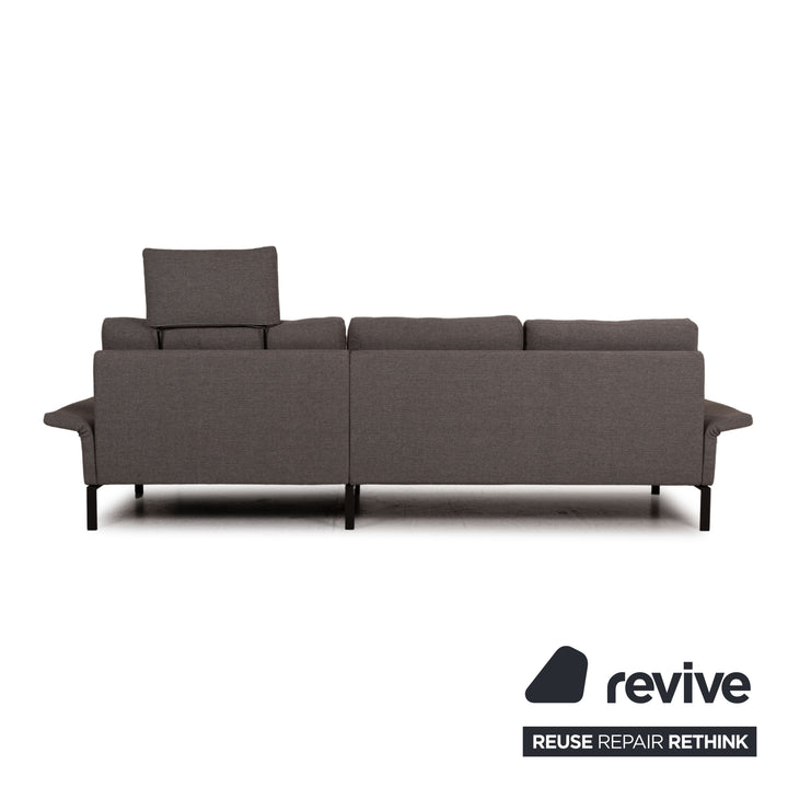 Rolf Benz Cara Stoff Sofa Braun Ecksofa Couch