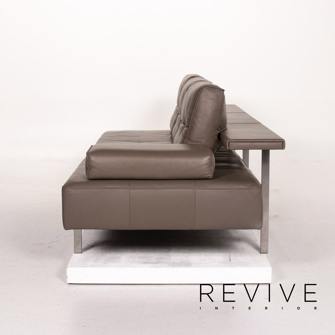 Rolf Benz Dono Leder Sofa Braun Dreisitzer Couch #14464
