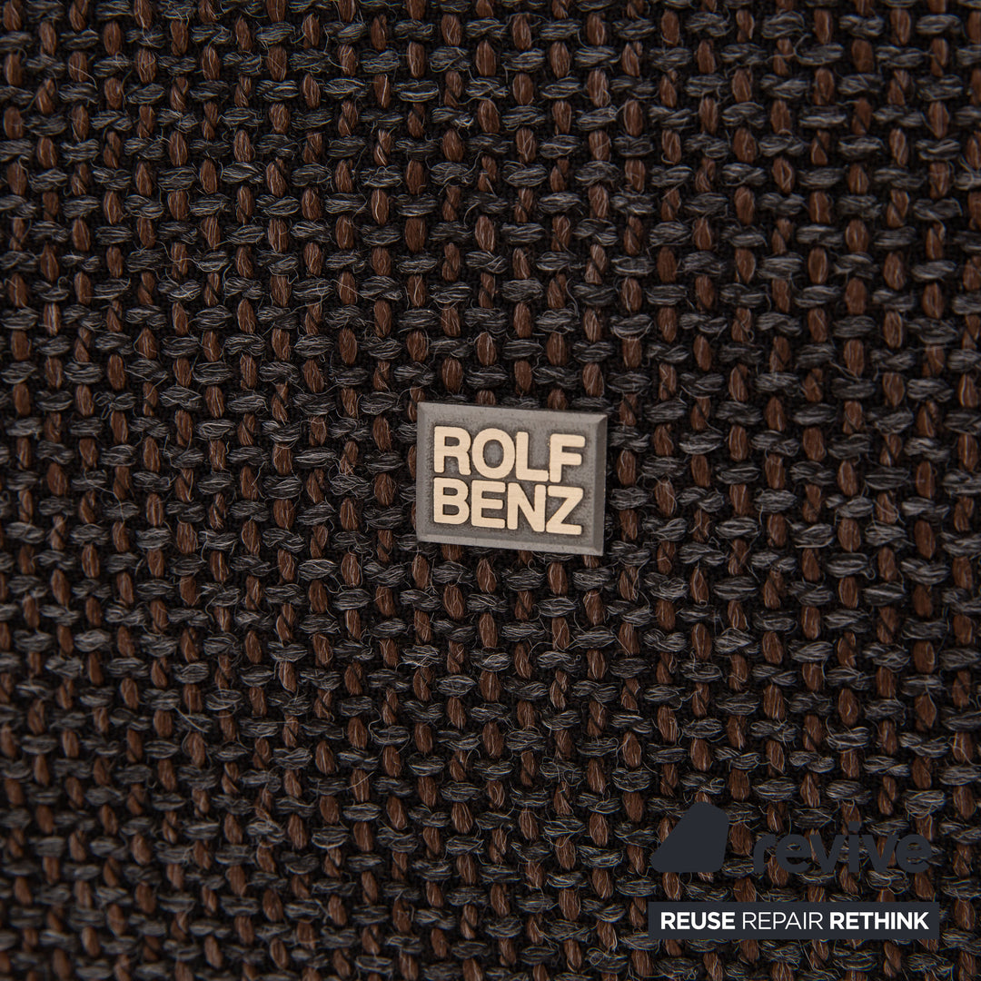 Rolf Benz Dono Stoff Sofa Grau Ecksofa