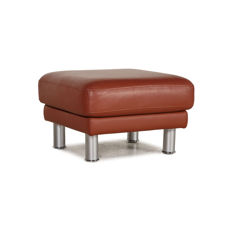 Rolf Benz EGO Leder Hocker Braun