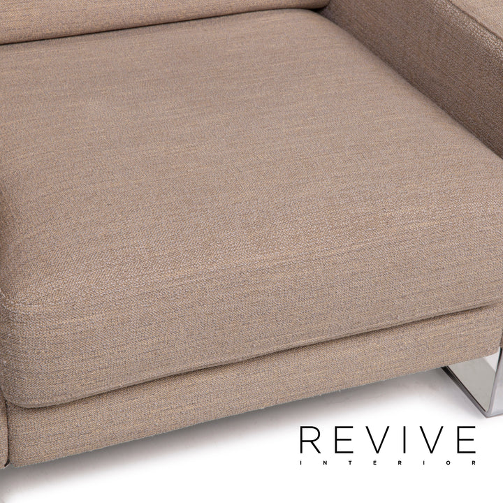 Rolf Benz Ego Stoff Sessel Beige