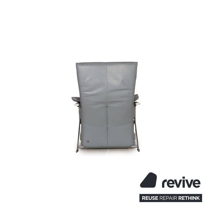 Rolf Benz Leder Sessel Grau Funktion Relaxfunktion