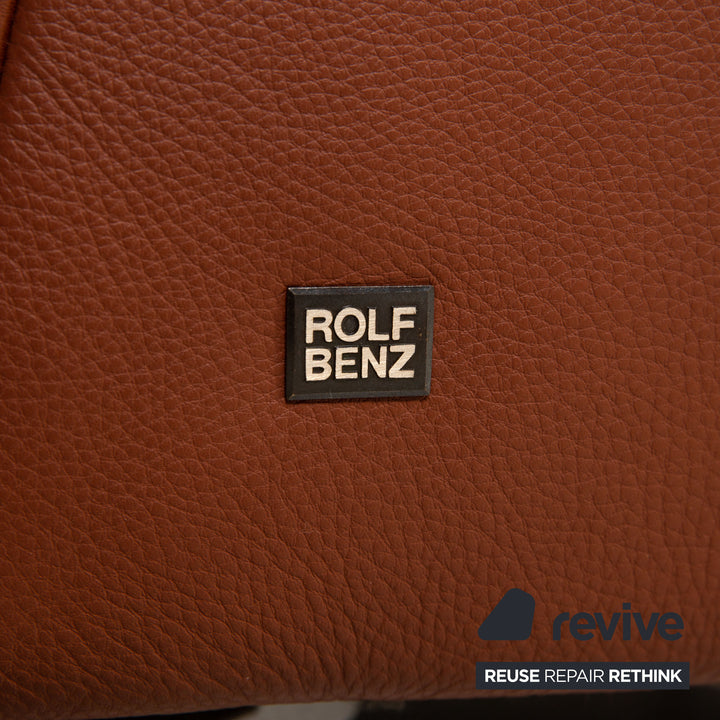 Rolf Benz Leder Sofa Braun Ecksofa Couch