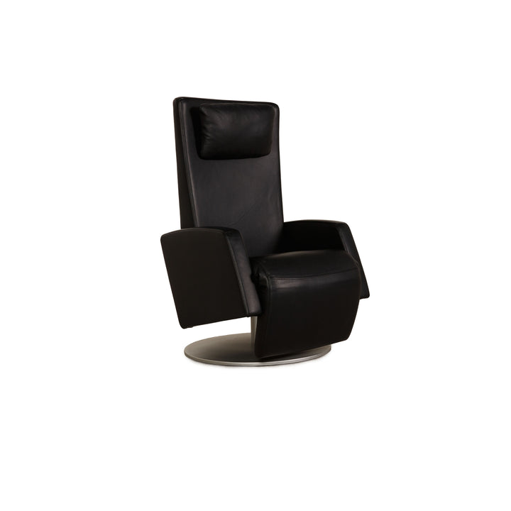 Rolf Benz LSE 5800 fauteuil en cuir fonction noire fonction relaxation