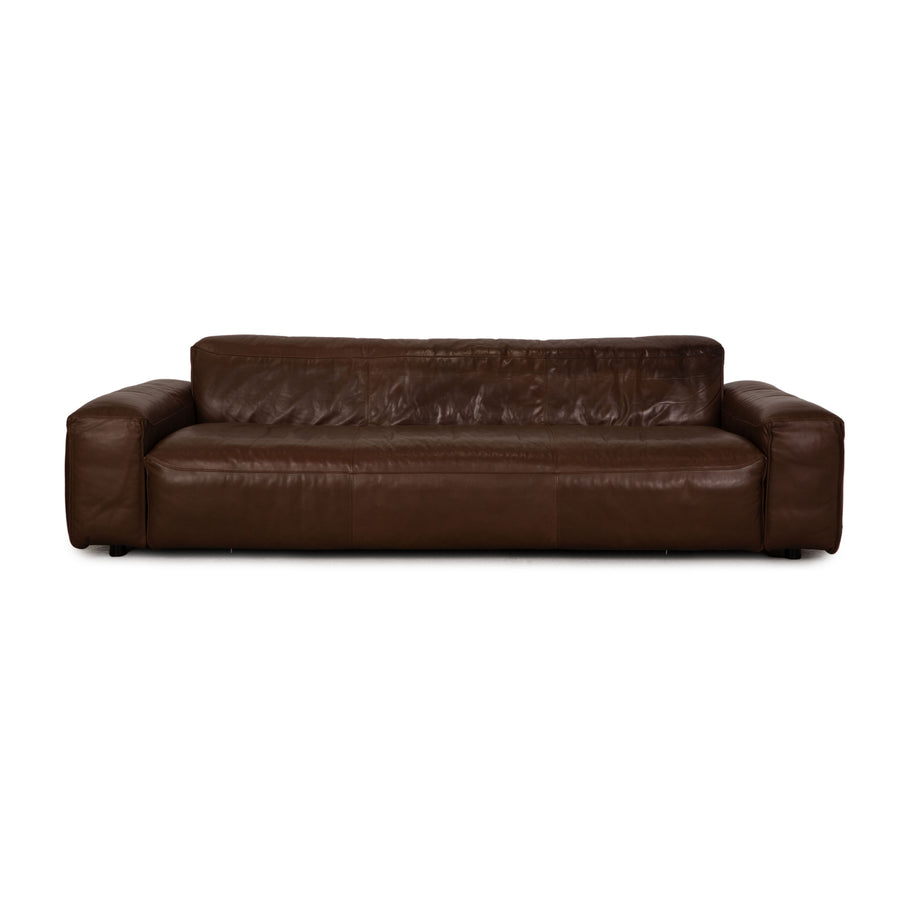 Rolf Benz Mio Leder Dreisitzer Braun Sofa Couch