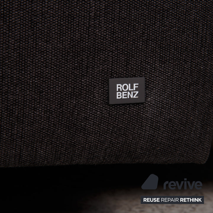 Rolf Benz Onda canapé d'angle en tissu canapé anthracite