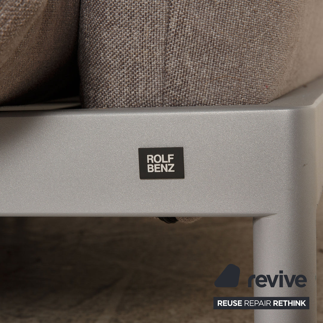 Rolf Benz Plura Stoff Ecksofa Grau Sofa Couch Funktion