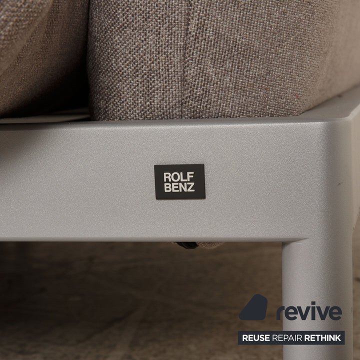Rolf Benz Plura Stoff Ecksofa Grau Sofa Couch Funktion