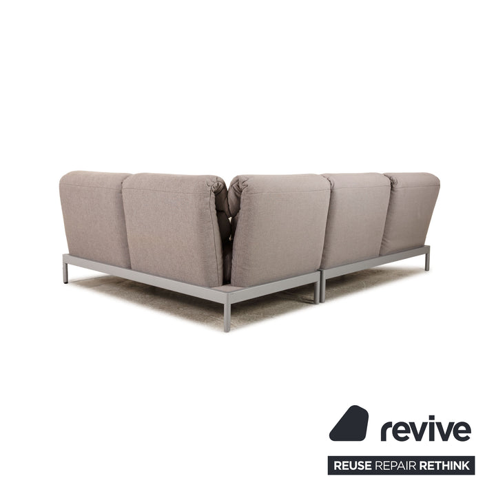 Rolf Benz Plura Stoff Ecksofa Grau Sofa Couch Funktion