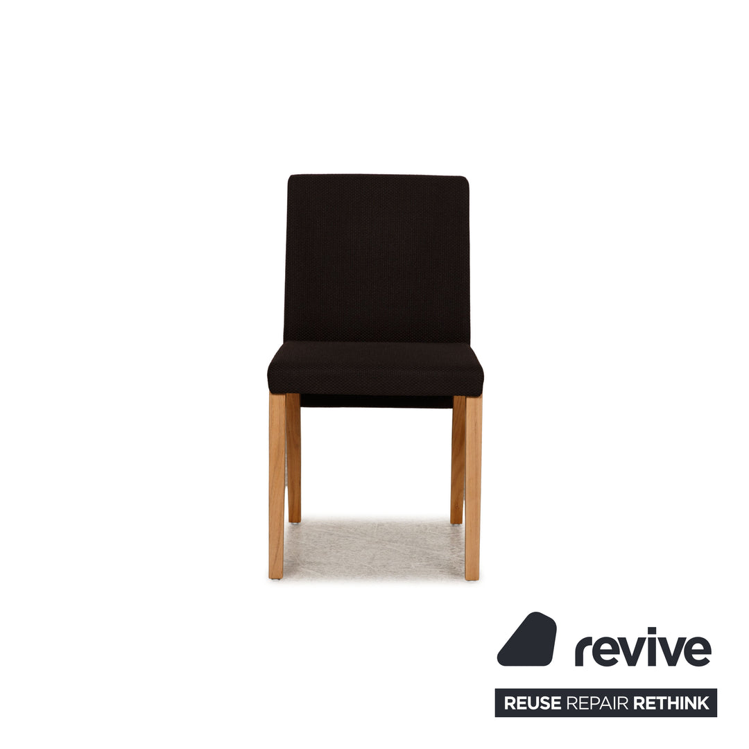 Rolf Benz STU-675 Stoff Stuhl Grau