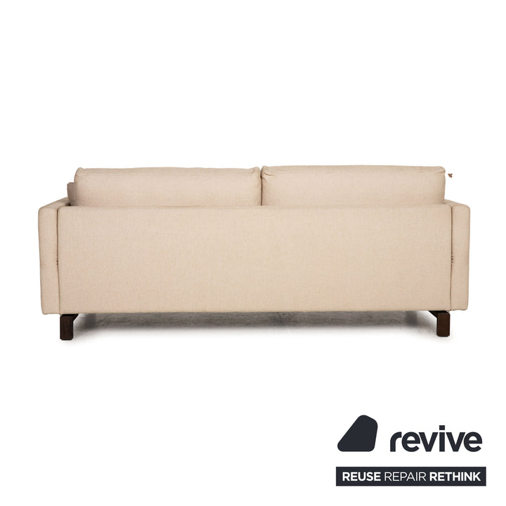 Rolf Benz Vida Stoff Sofa Beige Dreisitzer Couch