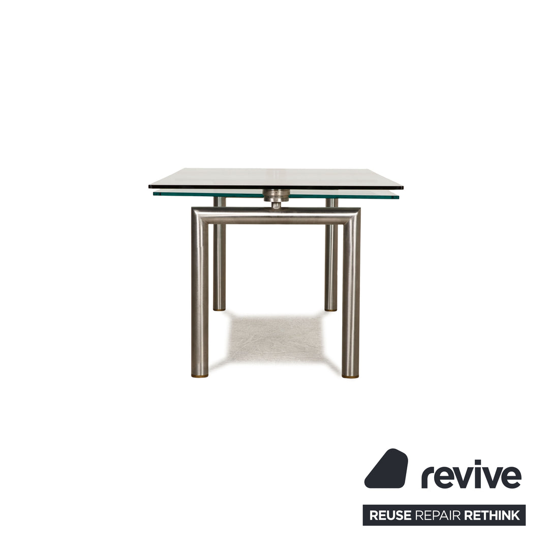 Ronald Schmitt Glas Esstisch Silber Funktion