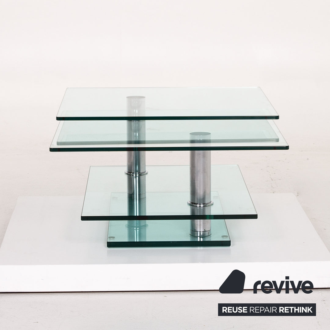 Ronald Schmitt K 500 Table basse en verre Table en métal fonction réglable extensible #13927