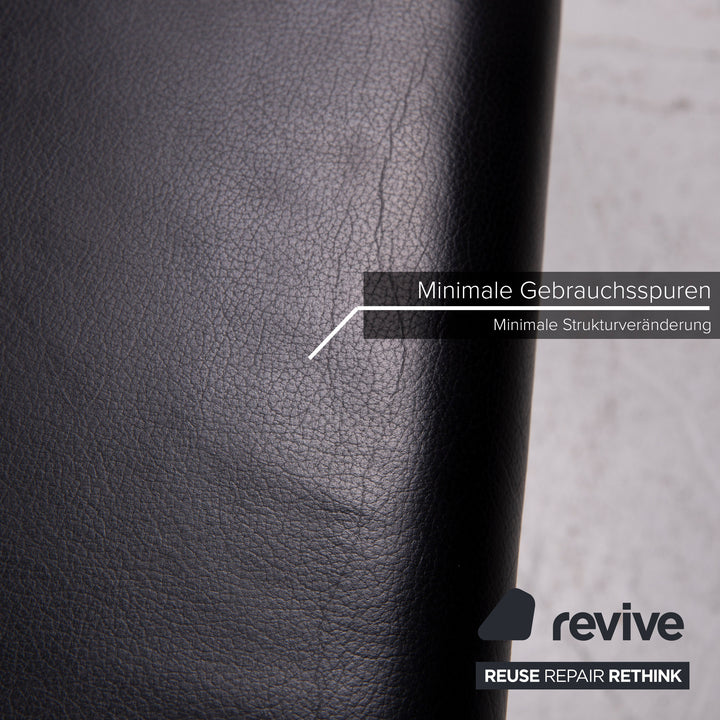 Ronald Schmitt Leather Chair Black #15397