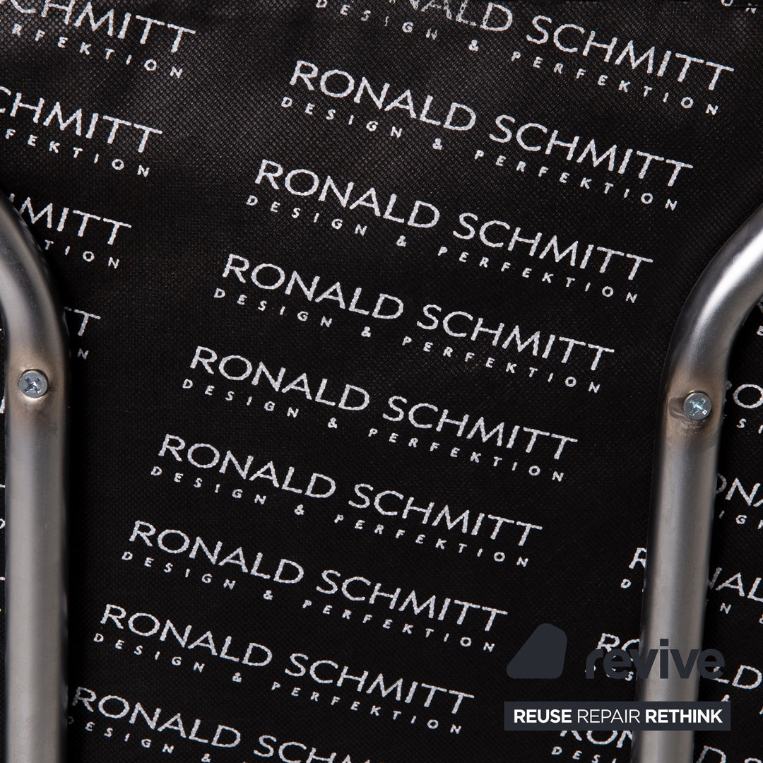 Ronald Schmitt Leather Chair Black #15397