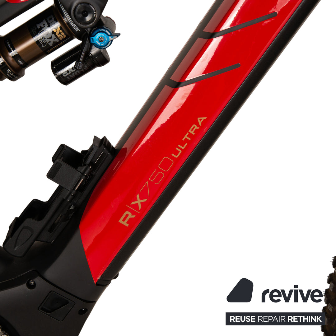 Rotwild R.X750 ULTRA 2021 Carbon XL Entièrement 750 Wh - 29/27,5 pouces VTT électrique noir rouge vélo