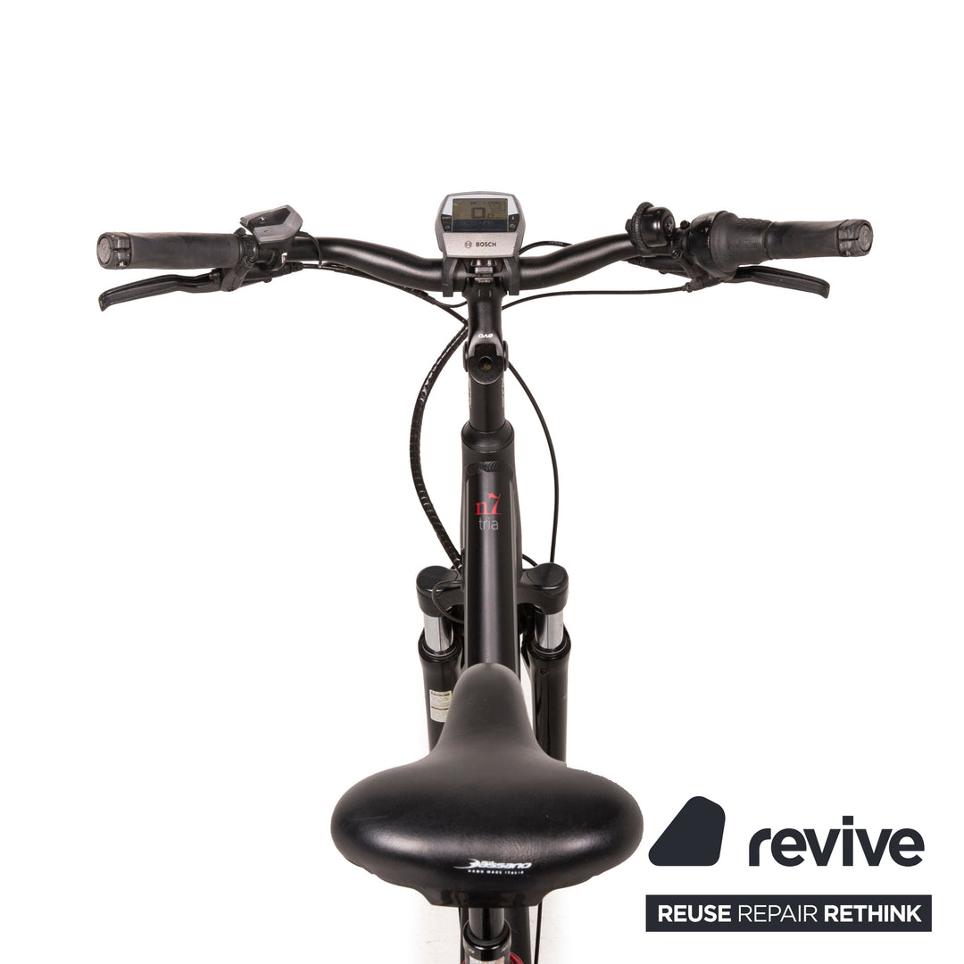 Sinus Tria N7 2017 E-City Bike Black RH 50cm 28" 400Wh Bosch motor bicycle