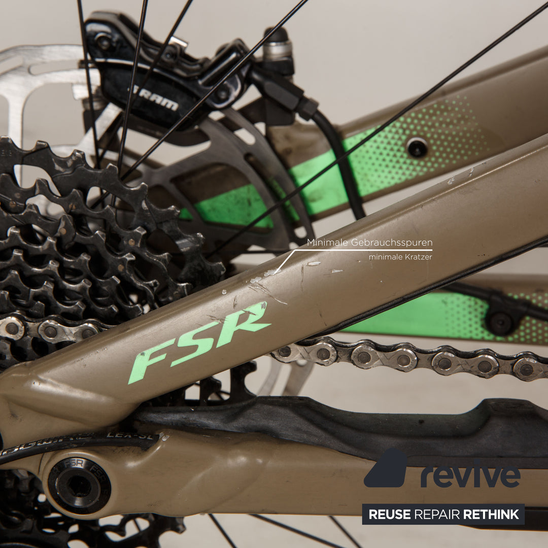 Specialized MEN'S TURBO LEVO COMP FSR 2019 Aluminum E-Mountainbike Green Size L Bicycle Fully