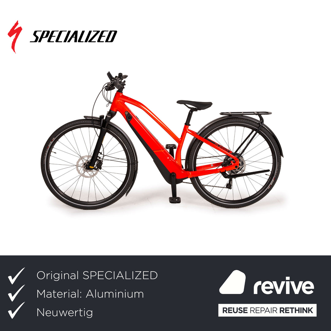 Specialized Women's Turbo Vado 4.0 E-Trekking Bike Red RH S 40cm 28" bike