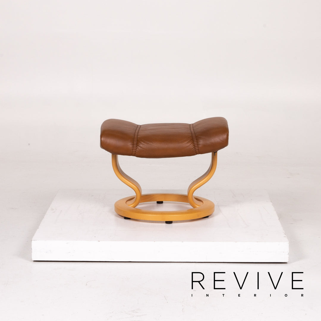 Stressless Consul Leder Sessel inkl. Hocker Braun Relaxfunktion Funktion Relaxsessel #13679