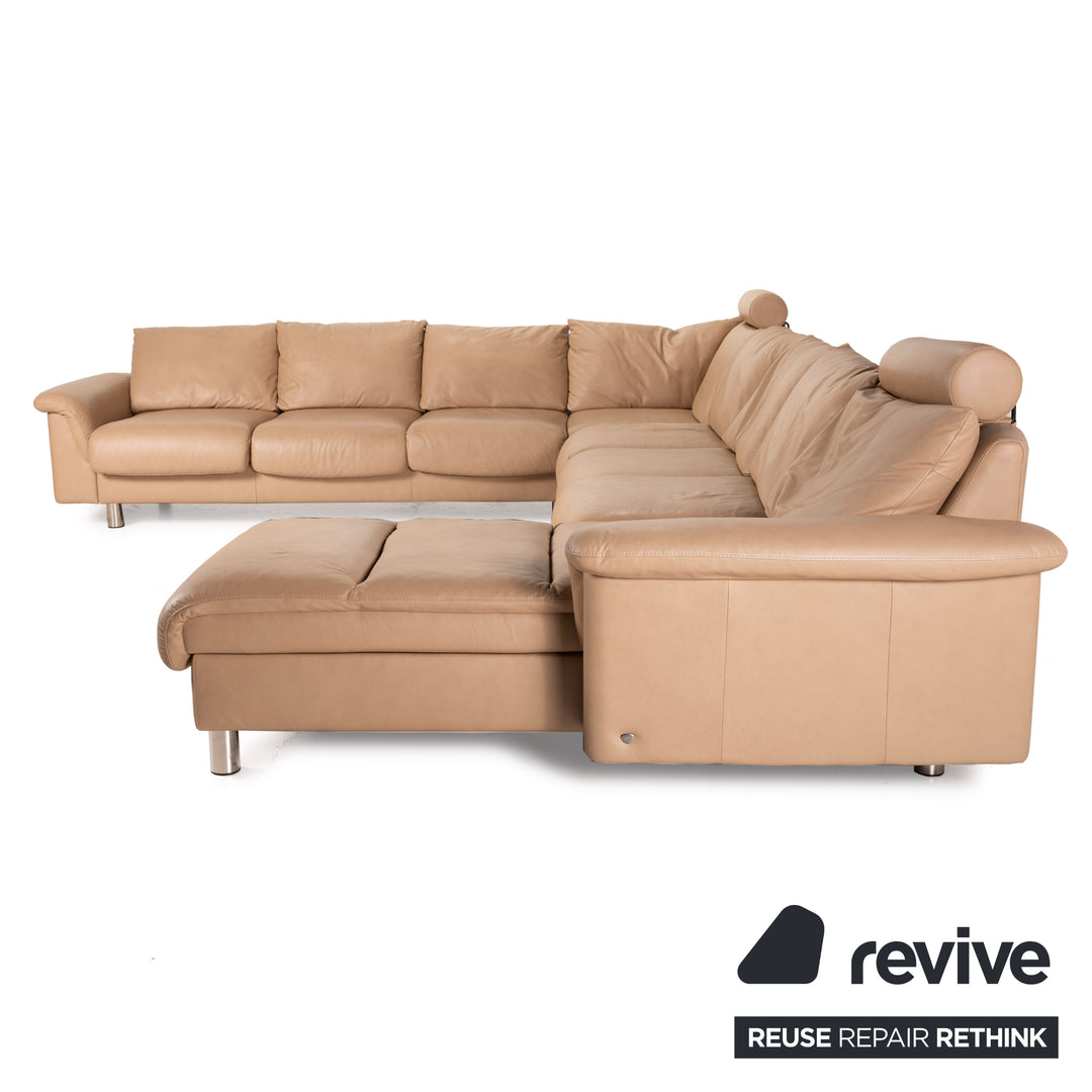 Stressless E300 Leather Sofa Beige Corner Sofa Cream Corner Sofa U Shape Sofa Set