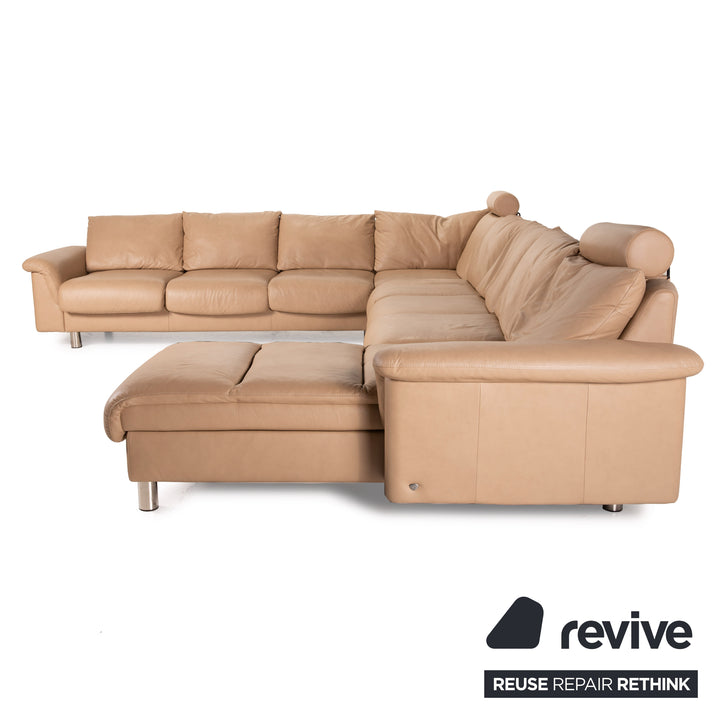 Stressless E300 Leather Sofa Beige Corner Sofa Cream Corner Sofa U Shape Sofa Set