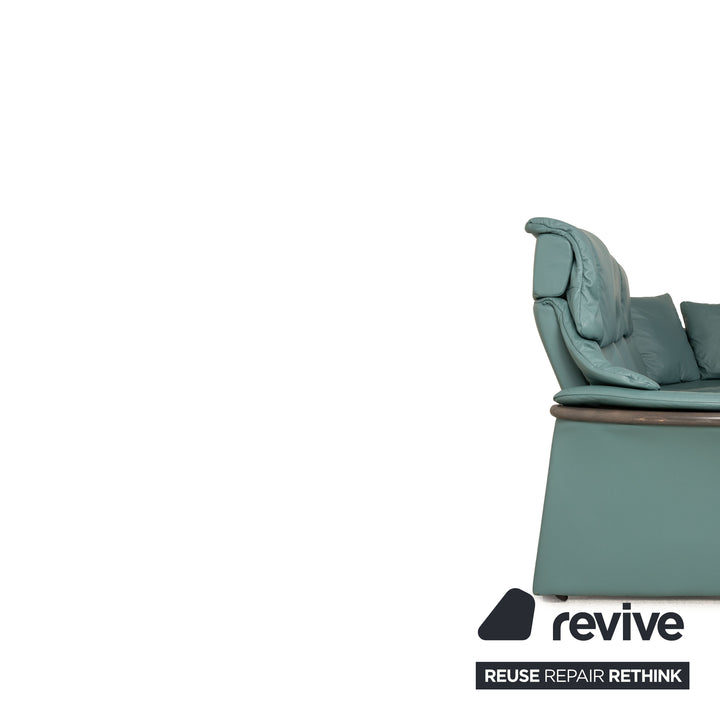 Stressless Eldorado Leder Sofa Grün Ecksofa Couch