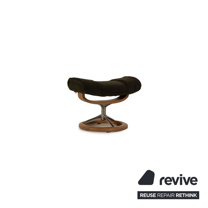 Stressless Mayfair Sessel Stoff Grün Größe S inkl. Hocker