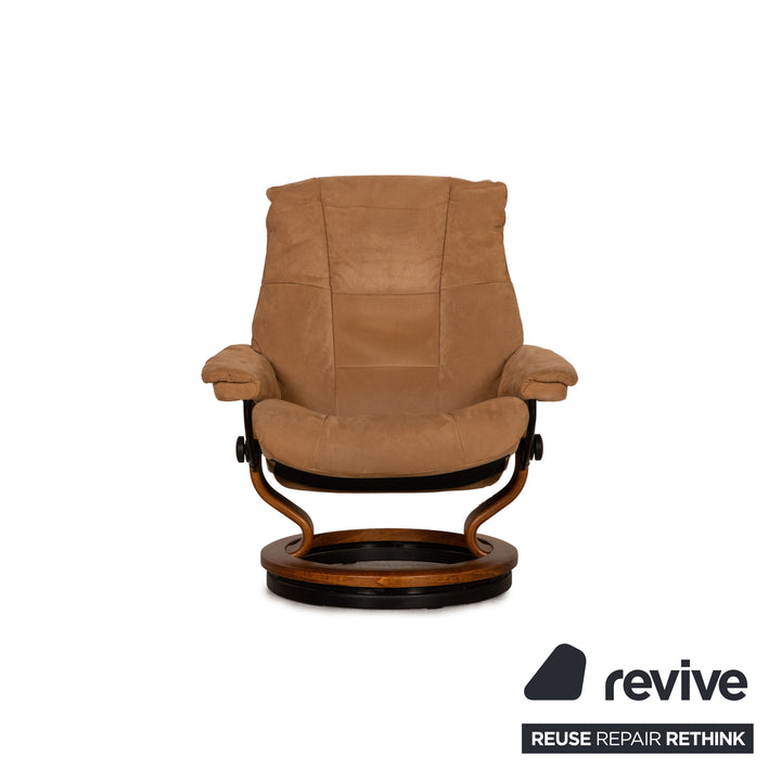 Stressless Mayfair Stoff Sessel Beige Funktion Relaxfunktion