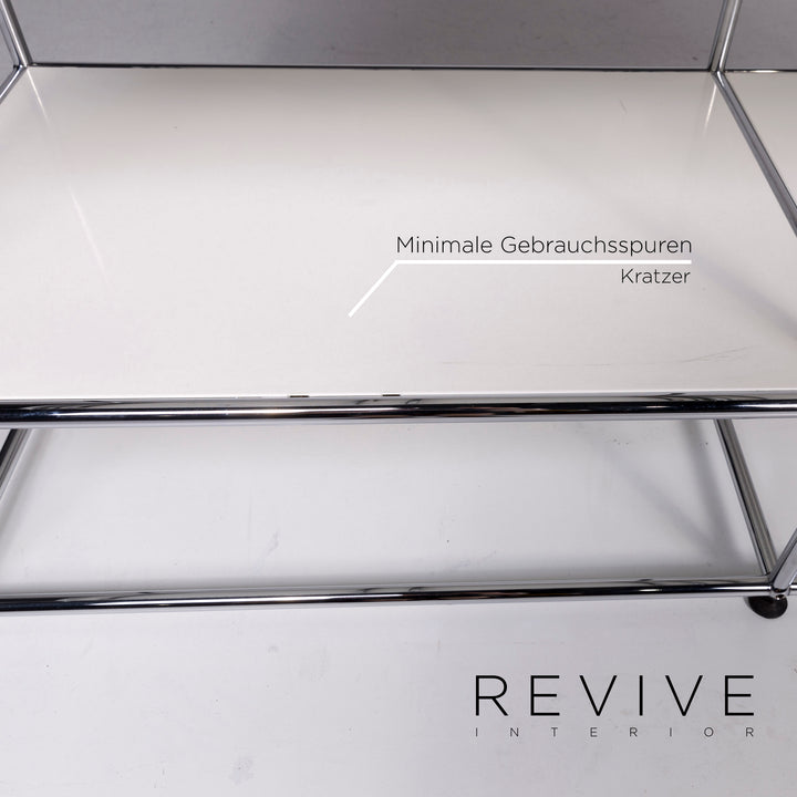 USM Haller Metall Sideboard Weiß Regal Büromöbel #10419