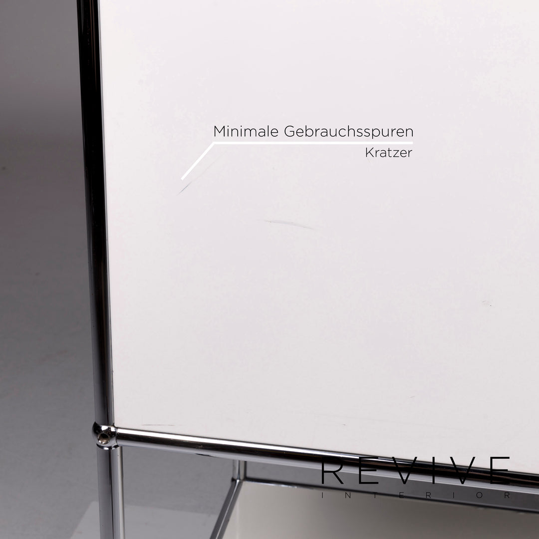 USM Haller Metall Sideboard Weiß Regal Büromöbel #10419