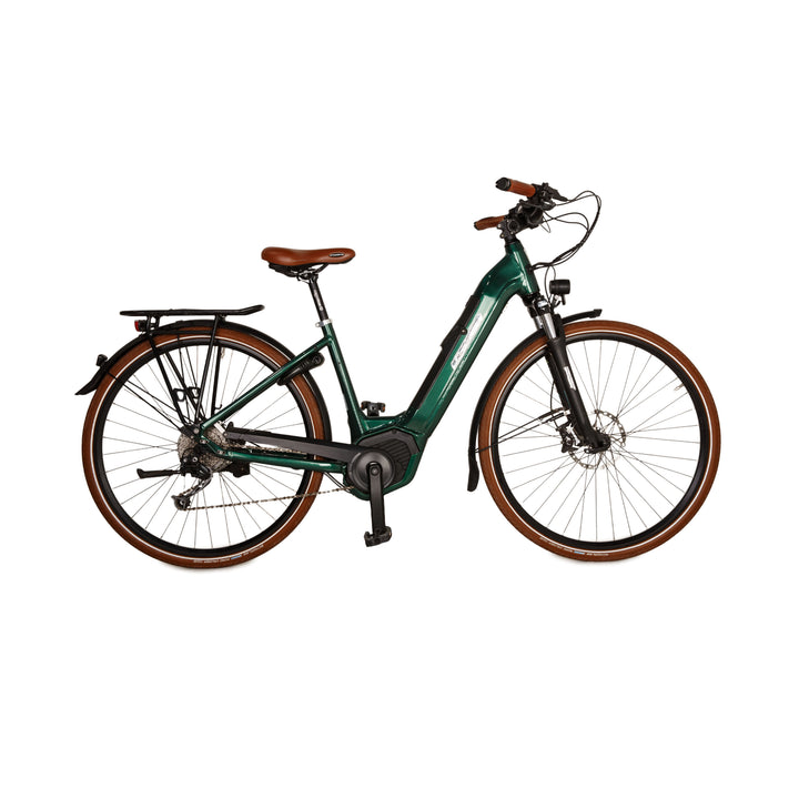 Velo de Ville AEB900 Allround 2019 Vélo de ville électrique en aluminium Vert RH 45. Vélo