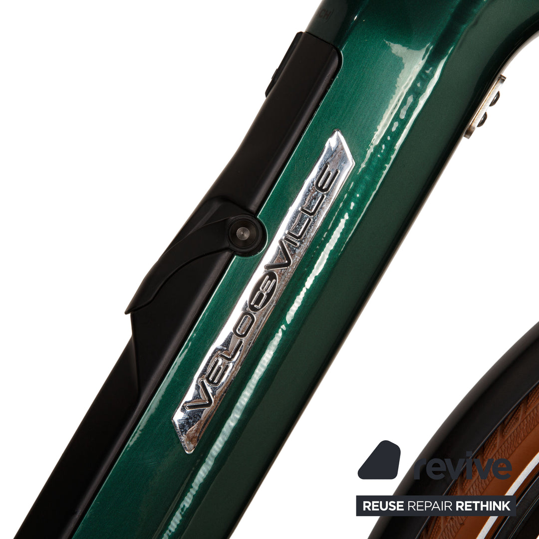 Velo de Ville AEB900 Allround 2019 Vélo de ville électrique en aluminium Vert RH 45. Vélo