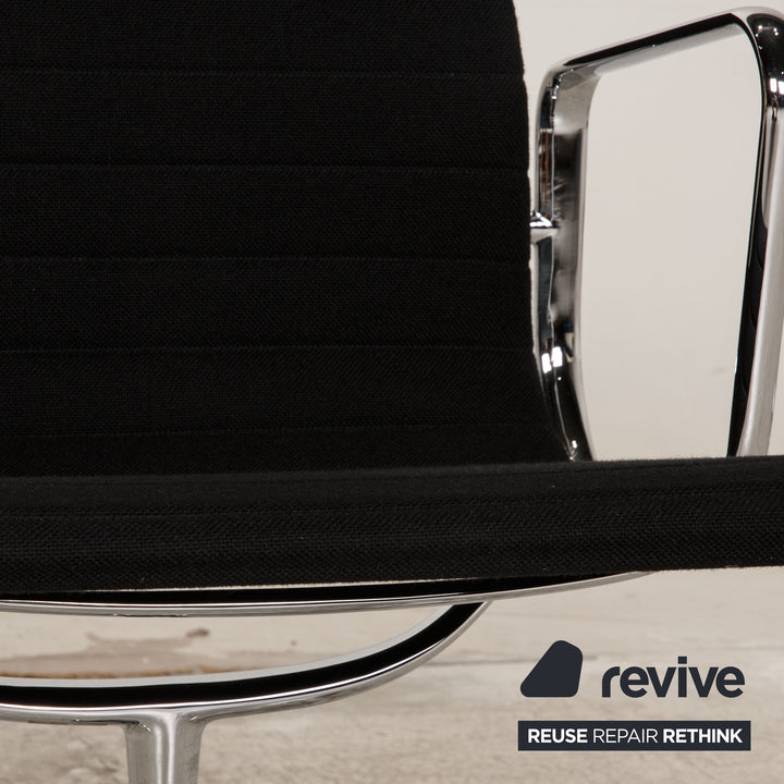 Vitra EA 118 fabric chair set black