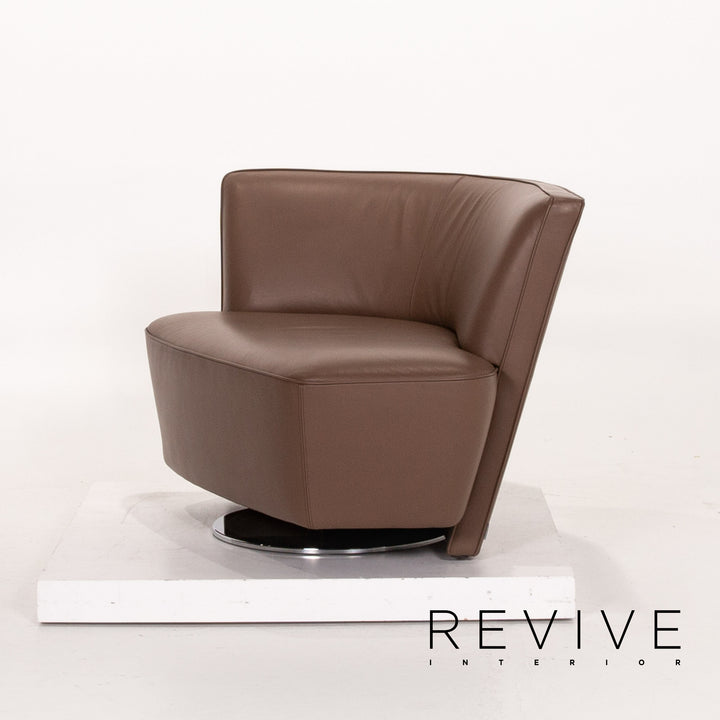Walter Knoll Drift Leder Sessel Braun #13885