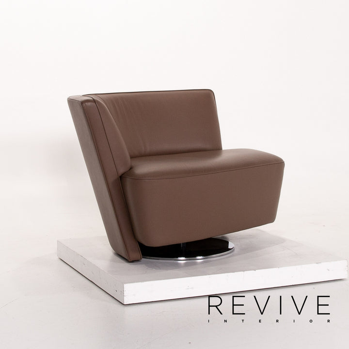 Walter Knoll Drift Leder Sessel Braun #13885