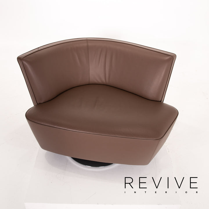 Walter Knoll Drift Leder Sessel Braun #13885