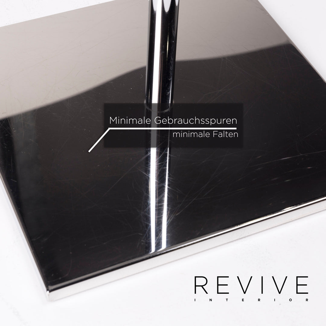 Who's Perfect Table d'appoint en verre Table basse Table argentée #12460