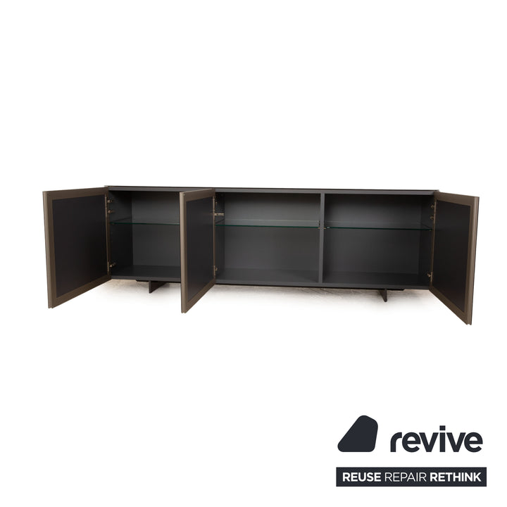 Who's Perfect Paramount Holz Sideboard Schwarz