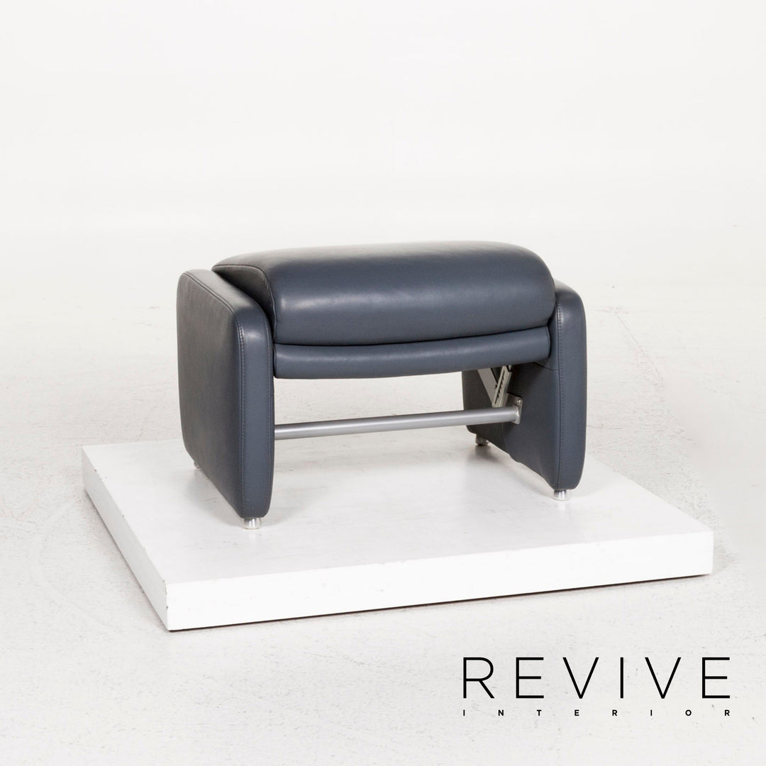 Willi Schillig Tabouret Ergoline en cuir #12753