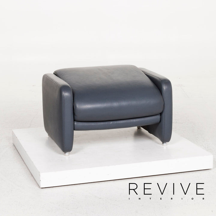 Willi Schillig Tabouret Ergoline en cuir #12753