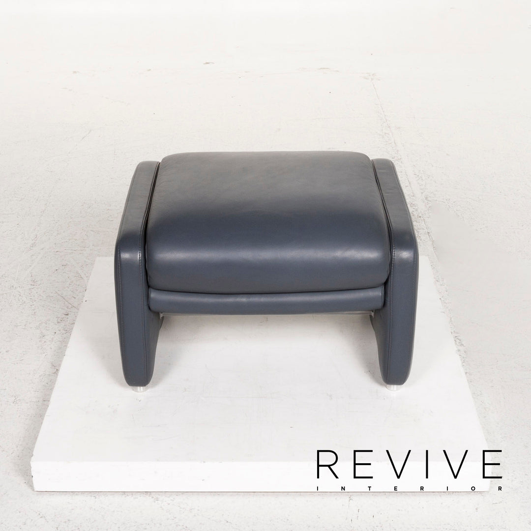 Willi Schillig Tabouret Ergoline en cuir #12753